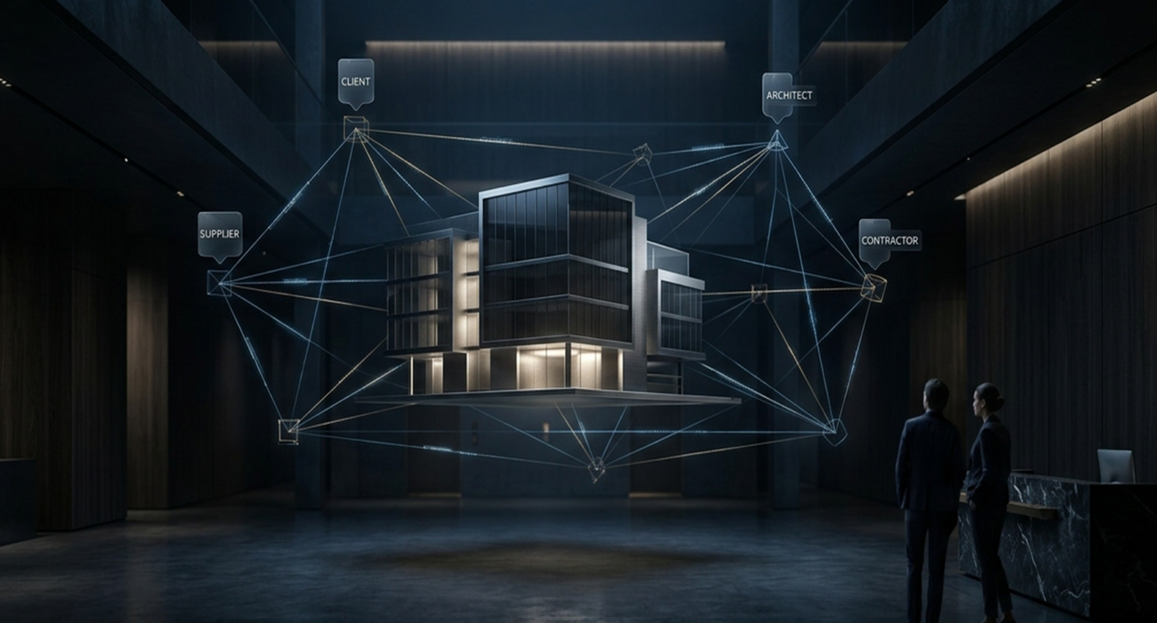 Connect clients, architects, contractors, suppliers, and consultants in one coordinated project logic to reduce gaps and improve delivery clarity.
