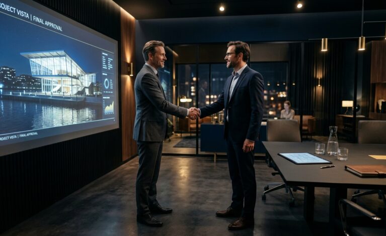 An immersive visualization track that helps clients, architects, and project teams understand spatial decisions before execution through interactive layouts, walk-through experiences, and clearer design communication.